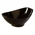 Carlisle 041103 4-qt Oval Scoop Bowl - Black