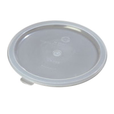 Carlisle 060230 Bain Marie Food Storage Lid - 6/8-qt, Polyethylene, Translucent