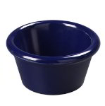 Carlisle 085260 2-oz Melamine Ramekin, NSF, Cobalt Blue