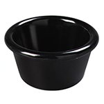 Carlisle 085203 2-oz Ramekin - Melamine, Black