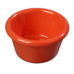Carlisle 085252 2-oz Ramekin - Melamine, Sunset Orange