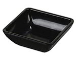 Carlisle 086003 2-oz Square Ramekin - Melamine, Black