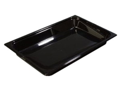 Carlisle 1020007 Full Size Food Pan - 2-1/2"D, Clear