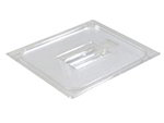 Carlisle 10230U07 Universal Handled Lid for Half Size Food Pans, NSF, Clear