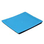 Carlisle 1023214 1/2-Size Lid For Food Storage Container, Blue