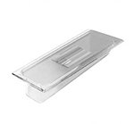 Carlisle 1024107 Half Size Food Pan, 4-in Deep, Clear Poly