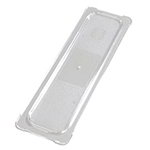 Carlisle 10256U07 Universal Half Size-Long Food Pan Lid - Flat, Clear