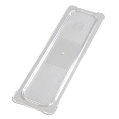 Carlisle 10256U07 Universal Half Size-Long Food Pan Lid - Flat, Clear