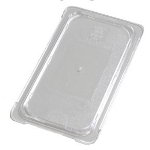 Carlisle 10276U07 Universal Flat Lid for 1/3 Size Food Pans, NSF, Clear