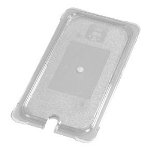 Carlisle 10277U07 Universal Notched Flat Lid for 1/3 Size Food Pans, NSF, Clear