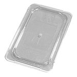Carlisle 10296U07 Universal 1/4 Size Food Pan Lid - Flat, Clear