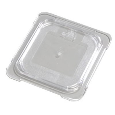 Carlisle 10316U07 Universal Flat Lid for 1/6 Size Food Pans, NSF, Clear