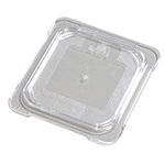 Carlisle 10316U07 Universal 1/6 Size Food Pan Lid - Flat, Clear