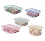 Carlisle 10623C05 Full Size Food Storage Box, 12-in Deep, NSF, Red