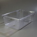 Carlisle 1062207 Full Size StorPlus Food Storage Box,9-in Deep, Clear