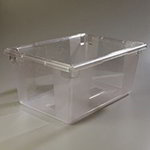 Carlisle 1062307 Full Size Food Storage Box, 12-in Deep, NSF, Clear