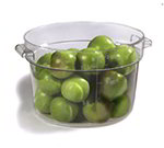 Carlisle 1076707 12-qt Round Container - Clear