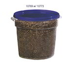 Carlisle 1077360 12/18/22-qt Round Food Storage Lid - Blue
