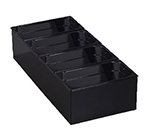 Carlisle 1080703 Multi-Purpose Food Station w/ (4) 1/3-Size Pans, Black