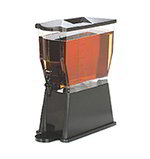 Carlisle 1085069 3-Gallon Premium Beverage Server w/ 1-Base, NSF, Brown/Clear
