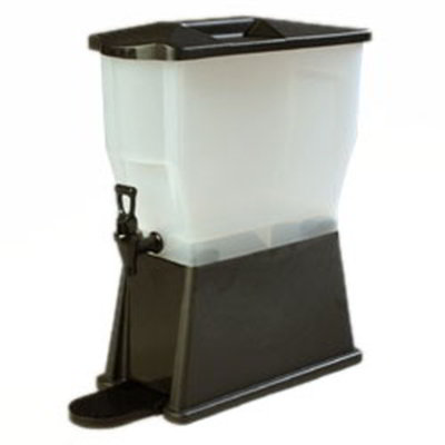 Carlisle 1085403 3-gal Premium Beverage Server - Translucent/Black