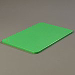 Carlisle 1088209 Polyethylene Cutting Board, 12 x 18 x 1/2-in, NSF, Green