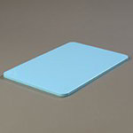 Carlisle 1088214 Polyethylene Cutting Board, 12 x 18 x 1/2-in, NSF, Blue