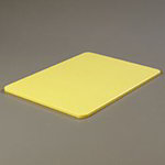 Carlisle 1088504 Polyethylene Cutting Board, 15 x 20 x 1/2-in, NSF, Yellow