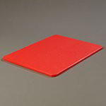 Carlisle 1088505 Polyethylene Cutting Board, 15 x 20 x 1/2-in, NSF, Red