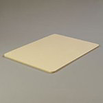 Carlisle 1088825 Polyethylene Cutting Board, 18 x 24 x 1/2-in, NSF, Tan