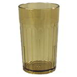 Carlisle 110507 5-oz Stackable Bistro Tumbler, Fluted, Clear