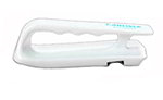 Carlisle 1178902 Cutting Board Scraper/Refinisher Tool - Stainless/White
