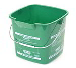 Carlisle 1183209 6-qt Square Cleaning Pail - Green