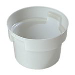 Carlisle 120002 12-qt Round Bain Marie Container - White
