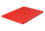 Carlisle 1288205 Polyethylene Cutting Board, 12 x 18 x 3/4-in, NSF, Red