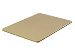 Carlisle 1288225 Polyethylene Cutting Board, 12 x 18 x 3/4-in, NSF, Tan