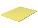 Carlisle 1289204 Polyethylene Cutting Board, 18 x 24 x 3/4-in, NSF, Yellow