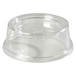 Carlisle 196007 Plate Bowl Cover Fits 9-in, Clear