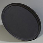 Carlisle 3100GR004 Fiberglass Serving Tray w/ Non Skid Surface, 23.5 x 31.5-in, Black