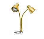 Carlisle HL8285G21 Flexiglow Heat Lamp w/ (2) 24-in Arms, Gold Aluminum
