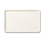 Carlisle 1216LFG004 Low Edge Cafeteria Tray, 16-3/8 x 12-in, NSF, Black