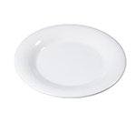 Carlisle 3301002 10-1/2" Sierrus Dinner Plate - Wide Rim, Melamine, White