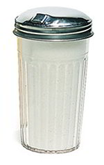 Carlisle 331607 12-oz Sugar Pourer w/ Stainless Top