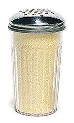 Carlisle 331907 12-oz Cheese Shaker w/ Stainless Top