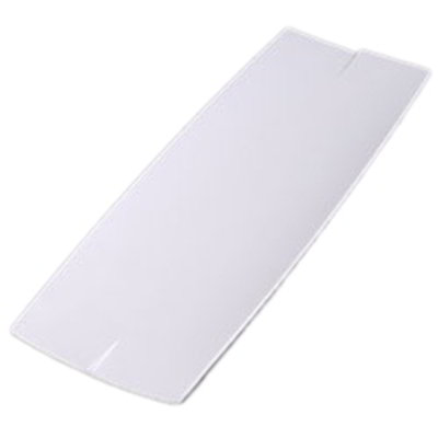 Carlisle 3332402 Rectangular Rave Platter - 23x7-7/8" Melamine, White