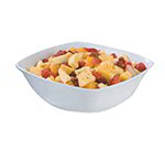 Carlisle 3336002 5-qt Square Flared Bowl - Melamine, White