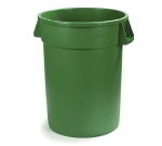Carlisle 34105509 55-Gallon Round Waste Container, Green