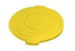 Carlisle 34102104 Waste Container Lid for 20-Gallon Container, Yellow