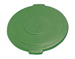 Carlisle 34101109 10-gal Round Waste Container Lid - Polyethylene, Green