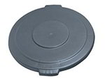 Carlisle 34103323 Waste Container Lid for 32-Gallon Container, Grey